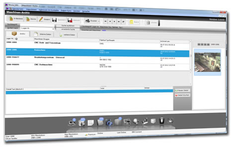Bild Modul MWS Maschinenverwaltung