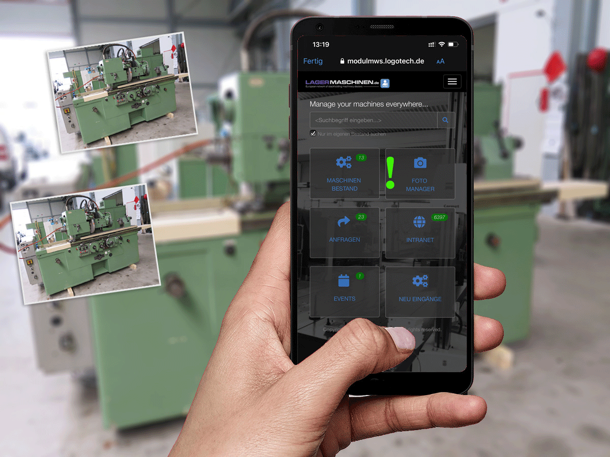 Bild Modul MWS Maschinenverwaltung
